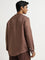 ETA Brown Solid Resort-Fit Shirt