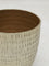 Westside Home Gold Textured Planter with Feet - Small