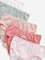 Y&F Kids Pink Printed Cotton Briefs - Pack of 5