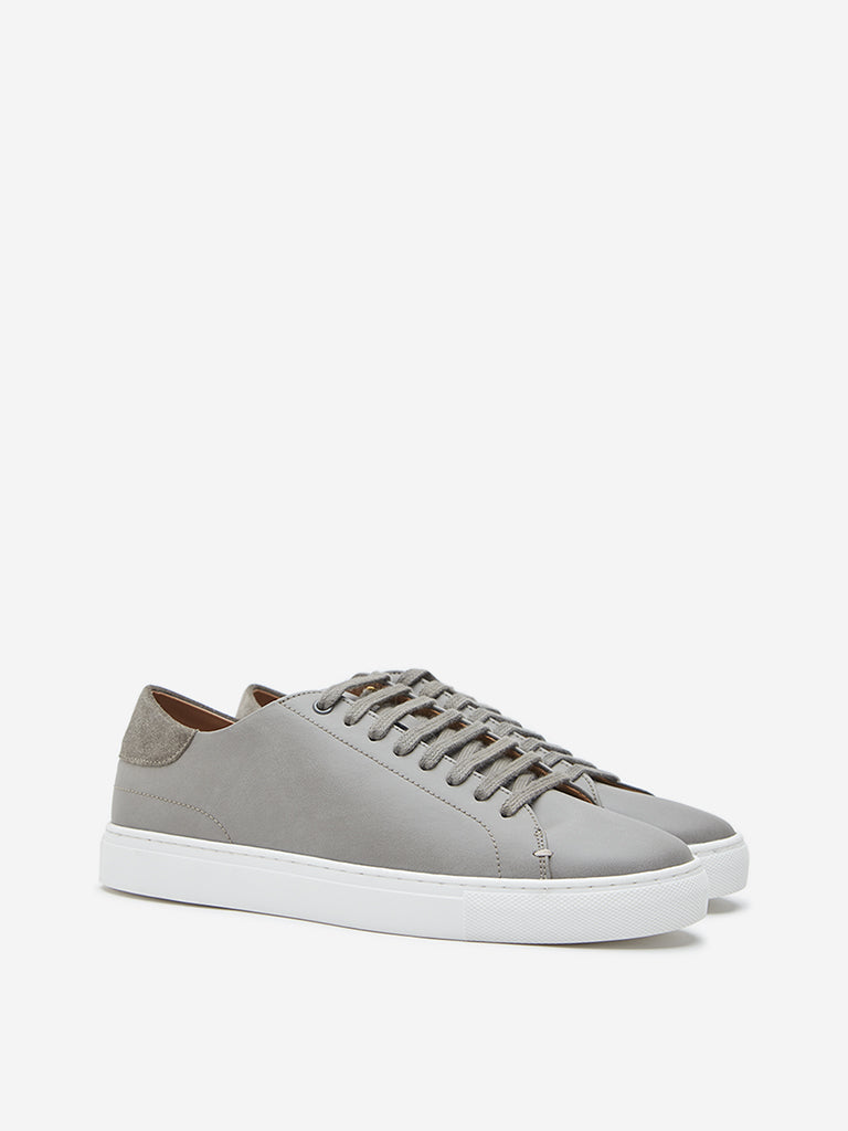 SOLEPLAY Grey Lace-Up Sneakers