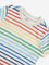 HOP Kids Multicolour Stripe Design Cotton Blend T-Shirt