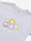 HOP Kids Lilac Floral Embellished Cotton T-Shirt