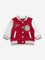 HOP Baby Red Colour-Blocked Jacket