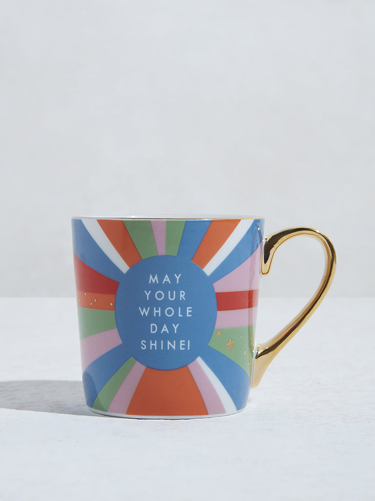 Westside Home Multicolour Text Design Mug