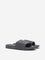 SOLEPLAY Dark Grey Chevron Textured Slides