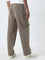 Nuon Taupe Cargo-Style Relaxed - Fit Mid - Rise Jeans