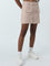 Nuon Blush Pink High-Rise Denim Skirt