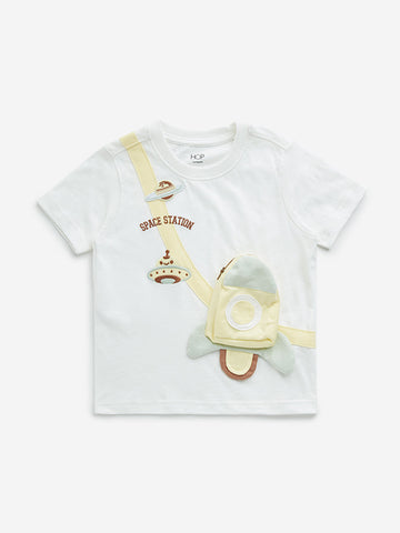 HOP Kids Off-White Fanny Pack Detailed T-Shirt