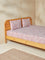 Westside Home Pink Printed King Bed Flat Sheet and Pillowcase Set