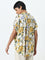 LOV Yellow Floral Printed Shirt