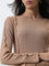 LOV Beige Knitted Top