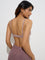Wunderlove Mauve Cotton-Blend Bra