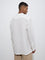 ETA Off-White Solid Relaxed-Fit Shirt