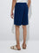 ETA Indigo Relaxed-Fit Mid-Rise Cotton-Blend Shorts