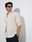 Ascot Light Yellow Relaxed-Fit Linen-Blend Shirt