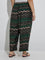 Diza Black Chevron Pattern Ethnic Pants