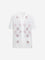 ETA White Floral Embroidered Relaxed-Fit Cotton Shirt