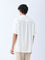 ETA Off-White Crinkle-Texture Relaxed-Fit Cotton Shirt