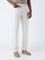 Ascot Off-White Relaxed-Fit Mid-Rise Jeans