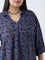 Diza Blue Printed Tunic