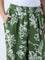 Diza Green Floral Design Ethnic Pants