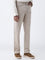 Ascot Beige Relaxed-Fit Mid-Rise Jeans