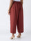 Diza Rust Solid Pants