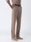 Ascot Dark Taupe Relaxed-Fit Mid-Rise Cotton-Blend Chinos