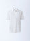 Ascot Off-White Abstract Pattern Relaxed-Fit Shirt