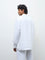 Ascot Off-White Relaxed-Fit Linen Shirt