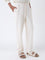 ETA Off-White Relaxed-Fit Mid-Rise Cotton-Blend Pants