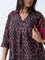 Diza Black Printed Tunic