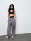 Superstar Black Cable-Knit Seamfree Padded Bra