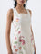 Bombay Paisley Cream Floral Cotton Straight Dress