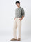 ETA Beige Relaxed-Fit Mid-Rise Cotton Chinos