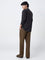 ETA Dark Brown Relaxed-Fit Mid-Rise Cotton Chinos