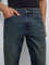 Nuon Blue Washed Slim-Fit Mid-Rise Jeans