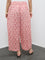 Diza Pink Floral Printed Pants