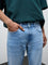 Nuon Blue Washed Slim-Fit Mid-Rise Jeans