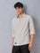 Chevron Textured Grey Shirt