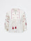 Bombay Paisley Off-White Embroidered Cotton Top