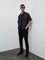 Nuon Black Slim-Fit Mid-Rise Jeans