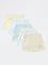 HOP Baby Boys Multicolour Printed Cotton Shorts - Pack of 5