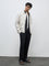 ETA Light Beige Printed Relaxed-Fit Cotton Jacket