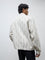 ETA Light Beige Printed Relaxed-Fit Cotton Jacket
