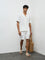 ETA Off-White Crinkle-Textured Relaxed-Fit Cotton Shirt