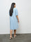 Gia Light Blue Denim A-Line Dress