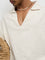 ETA Off-White Textured Relaxed-Fit Cotton Shirt