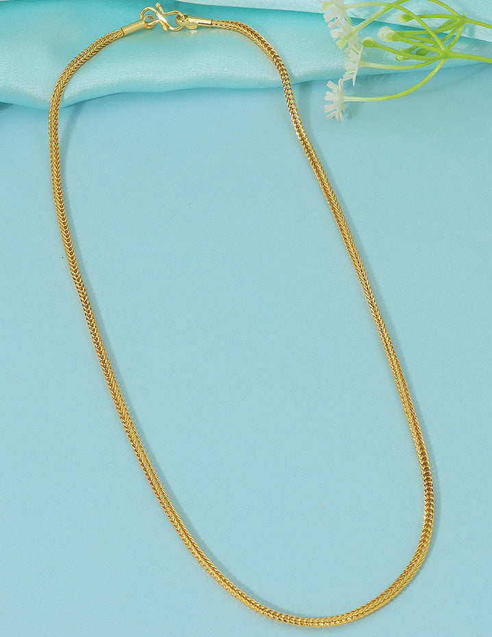 Designer Gold Polish Thali Chain