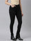 Women Solid Black Mid Rise Ultra Warm Jeggings